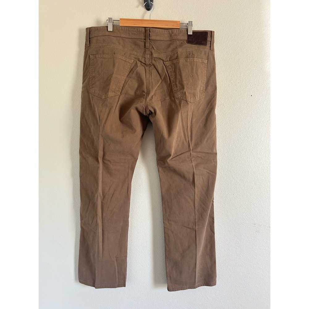 AG Adriano Goldschmied The Graduate Jeans Men's 38x31 Brown Tailored Leg NWOT